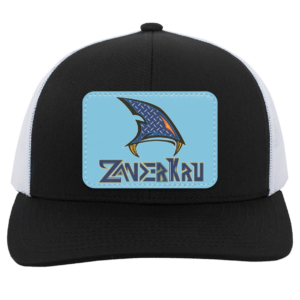 ZanderKru 'Aqua^H2O' SnapBack Trucker Hat