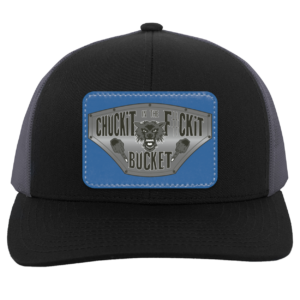 Wolf-Shield ‘Steel Manta Blu’ ~PG-#-Rated SnapBack Trucker Hat