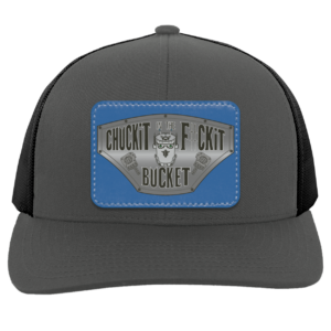 Robot-Shield ‘Steel Manta Blu’ ~PG-#-Rated SnapBack Trucker Hat