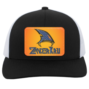 ZanderKru 'OrangeSicle Burst' SnapBack Trucker Hat