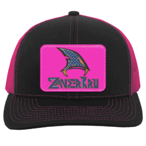 ZanderKru 'Fuchsian Splash Margarita' SnapBack Trucker Hat